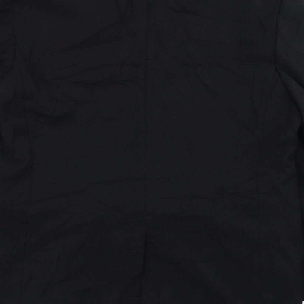 Wilson Mens Black   Jacket Suit Jacket Size 42