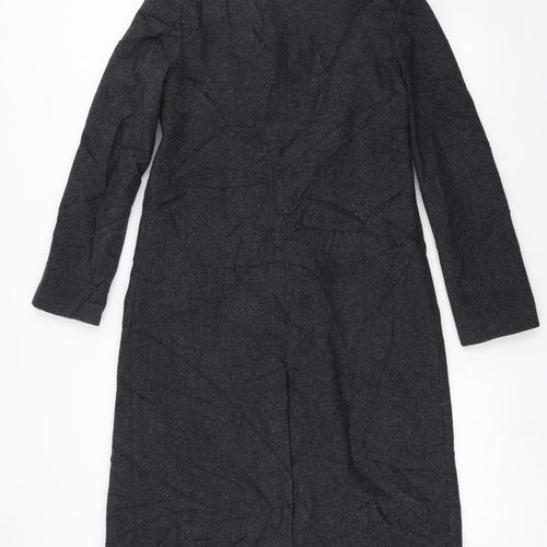 Marks and Spencer Womens Grey   Overcoat Coat Size 8