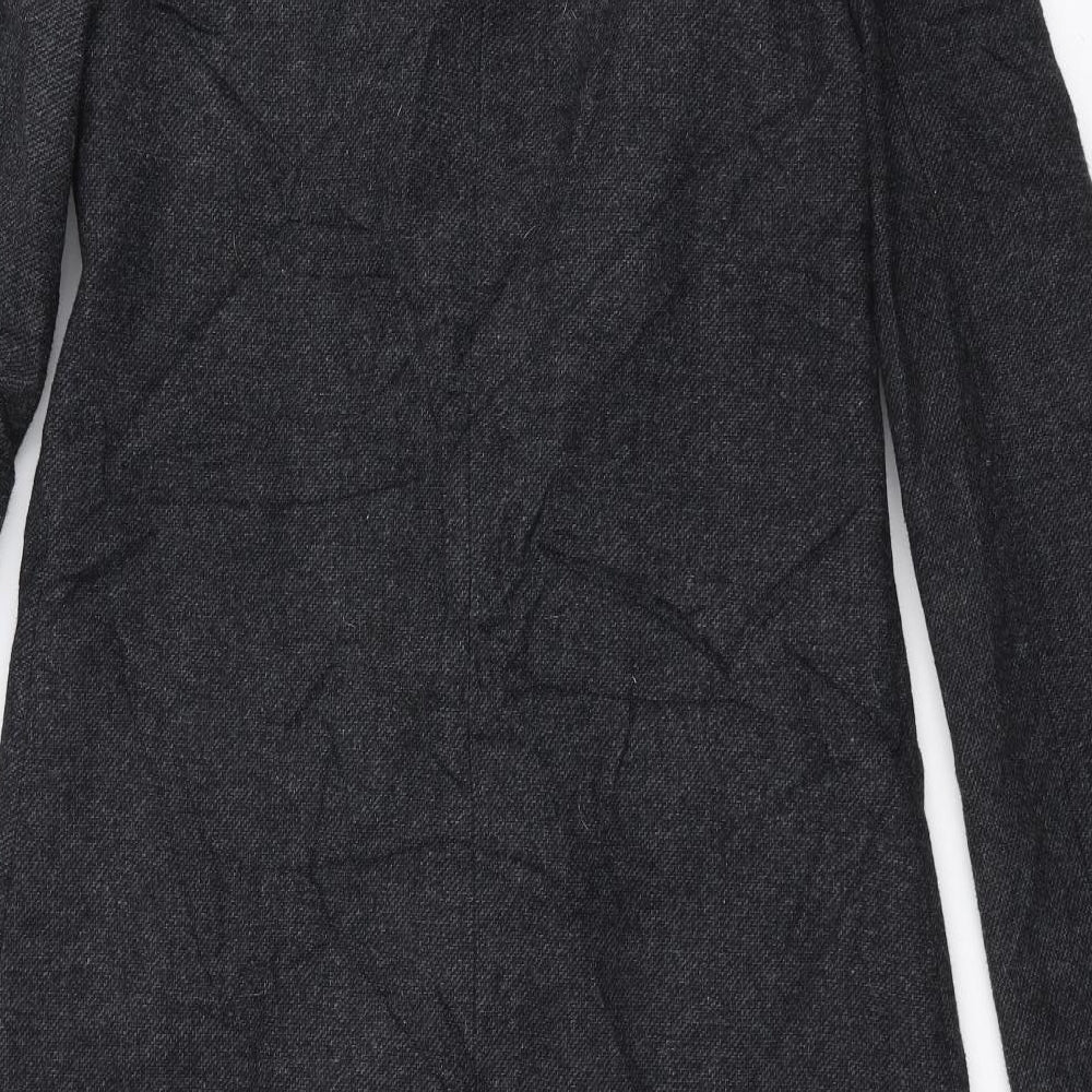 Marks and Spencer Womens Grey   Overcoat Coat Size 8