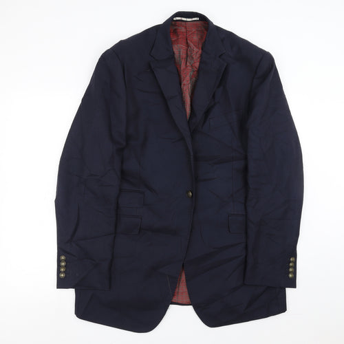 Marks and Spencer Mens Blue   Jacket Suit Jacket Size 42