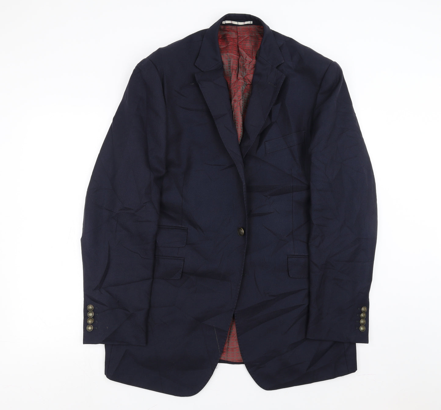 Marks and Spencer Mens Blue   Jacket Suit Jacket Size 42