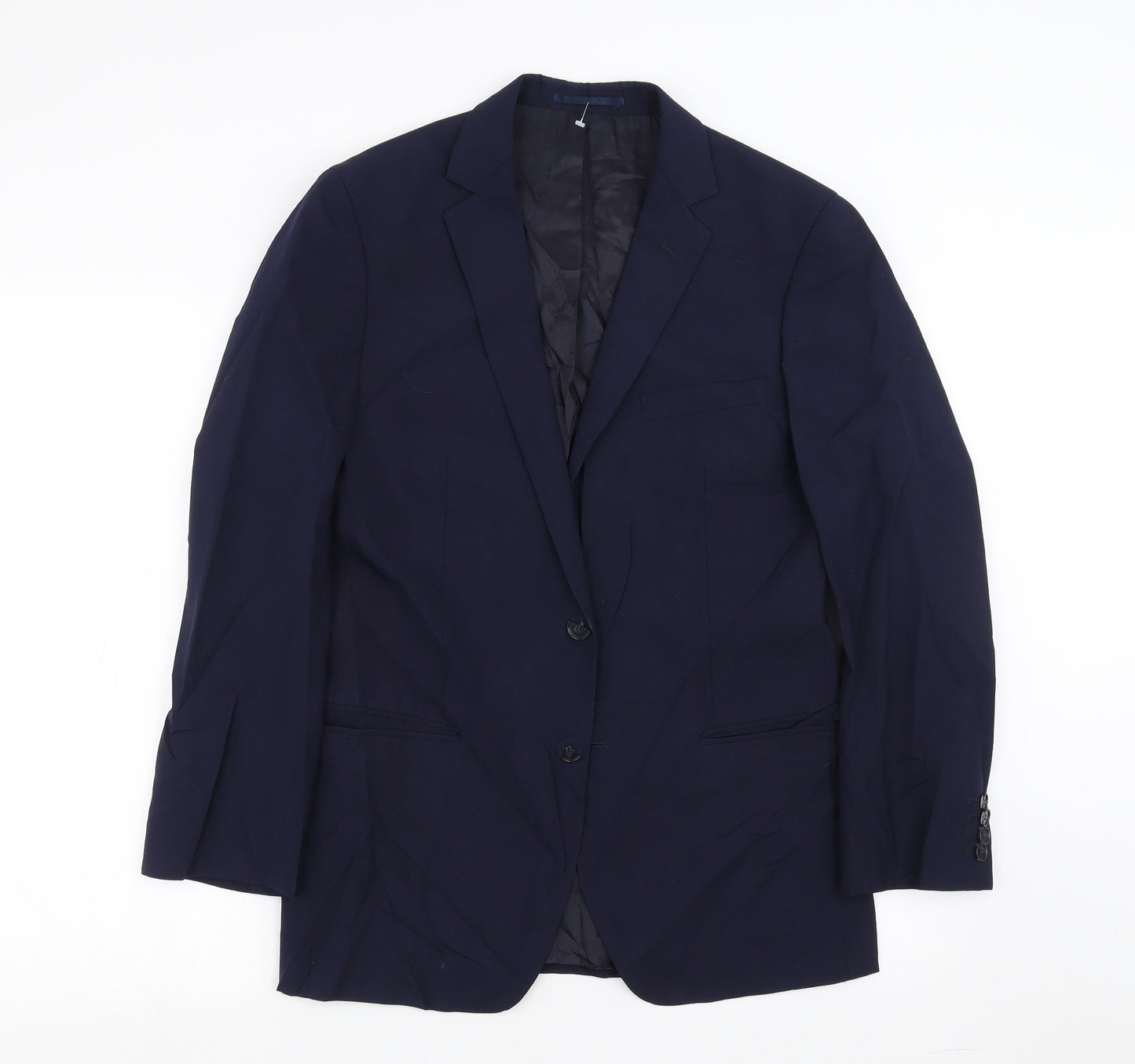 lagerfeld Mens Blue   Jacket Suit Jacket Size 38