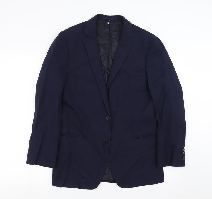 lagerfeld Mens Blue   Jacket Suit Jacket Size 38