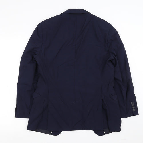 lagerfeld Mens Blue   Jacket Suit Jacket Size 38