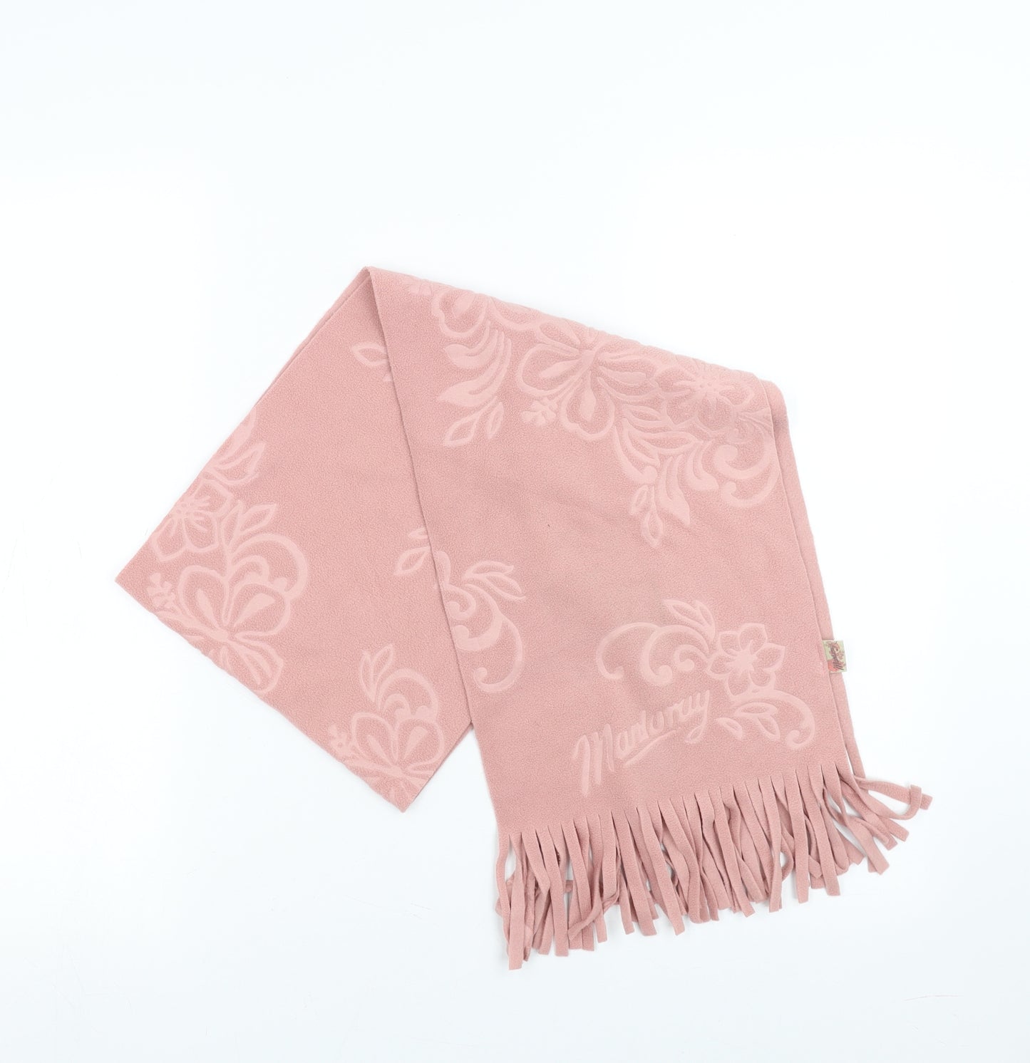 MANTRAY Womens Pink Floral   Scarf