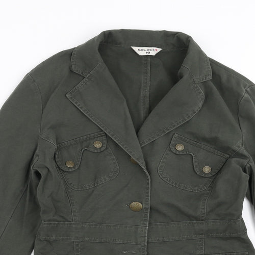 Select Womens Green   Jacket  Size 10