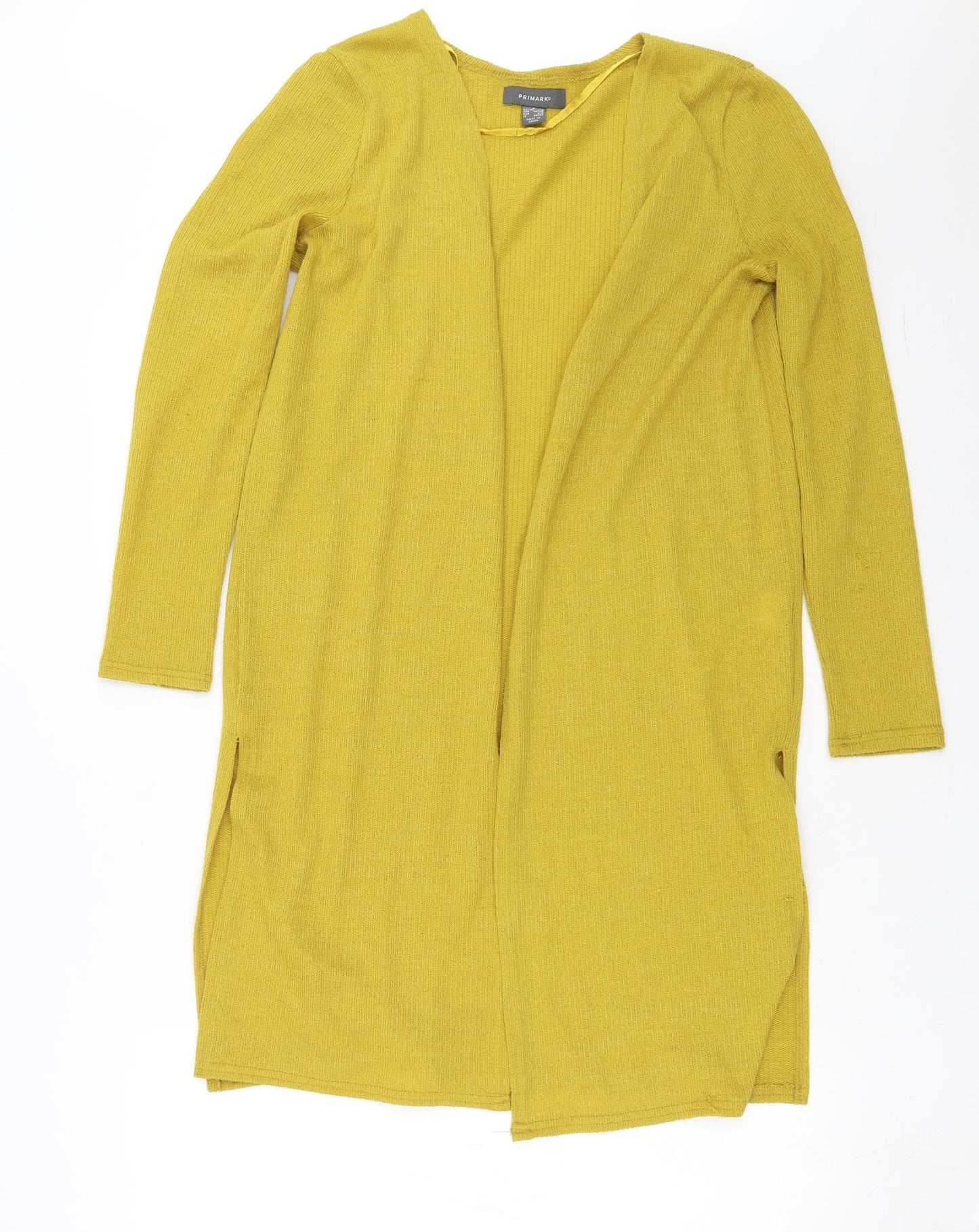 Primark Womens Yellow   Cardigan Jumper Size S