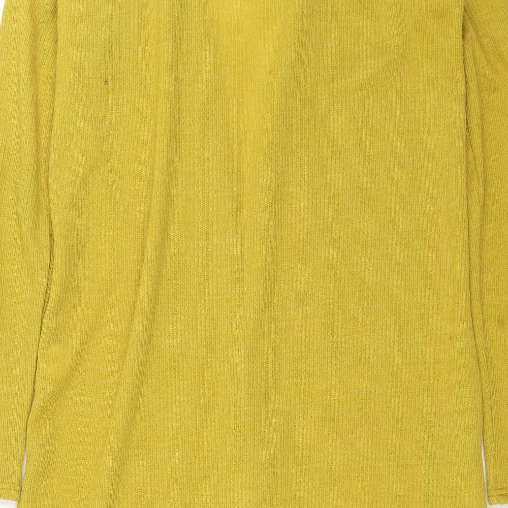 Primark Womens Yellow   Cardigan Jumper Size S