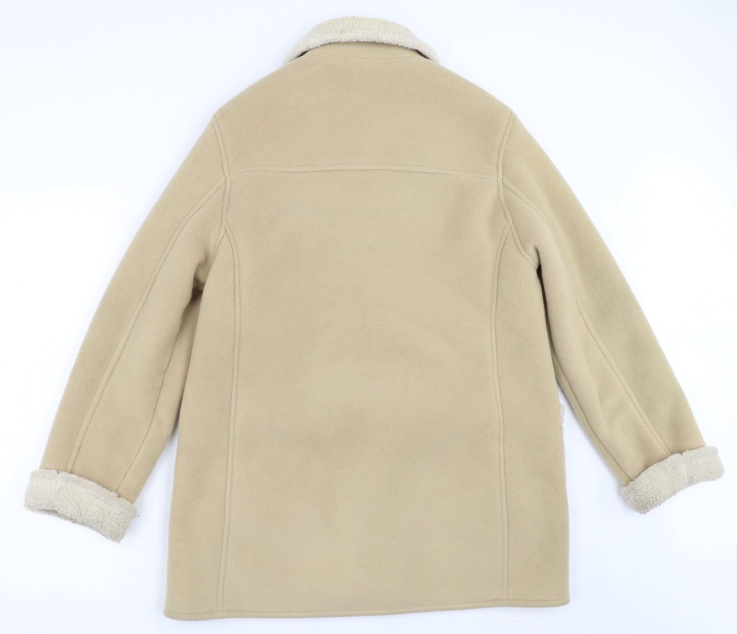 EWM Womens Beige   Jacket Coat Size 10  - fleece lined