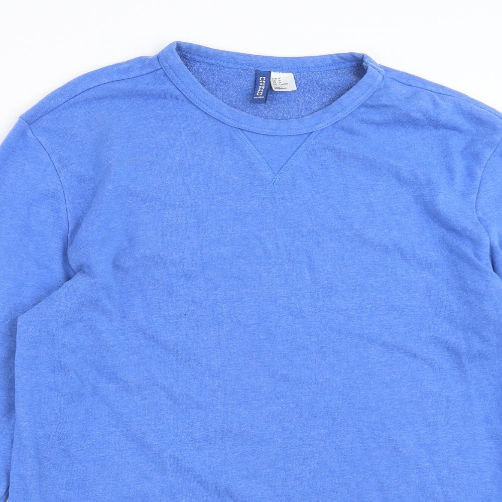 Divided by H&M Mens Blue   Pullover Sweatshirt Size M