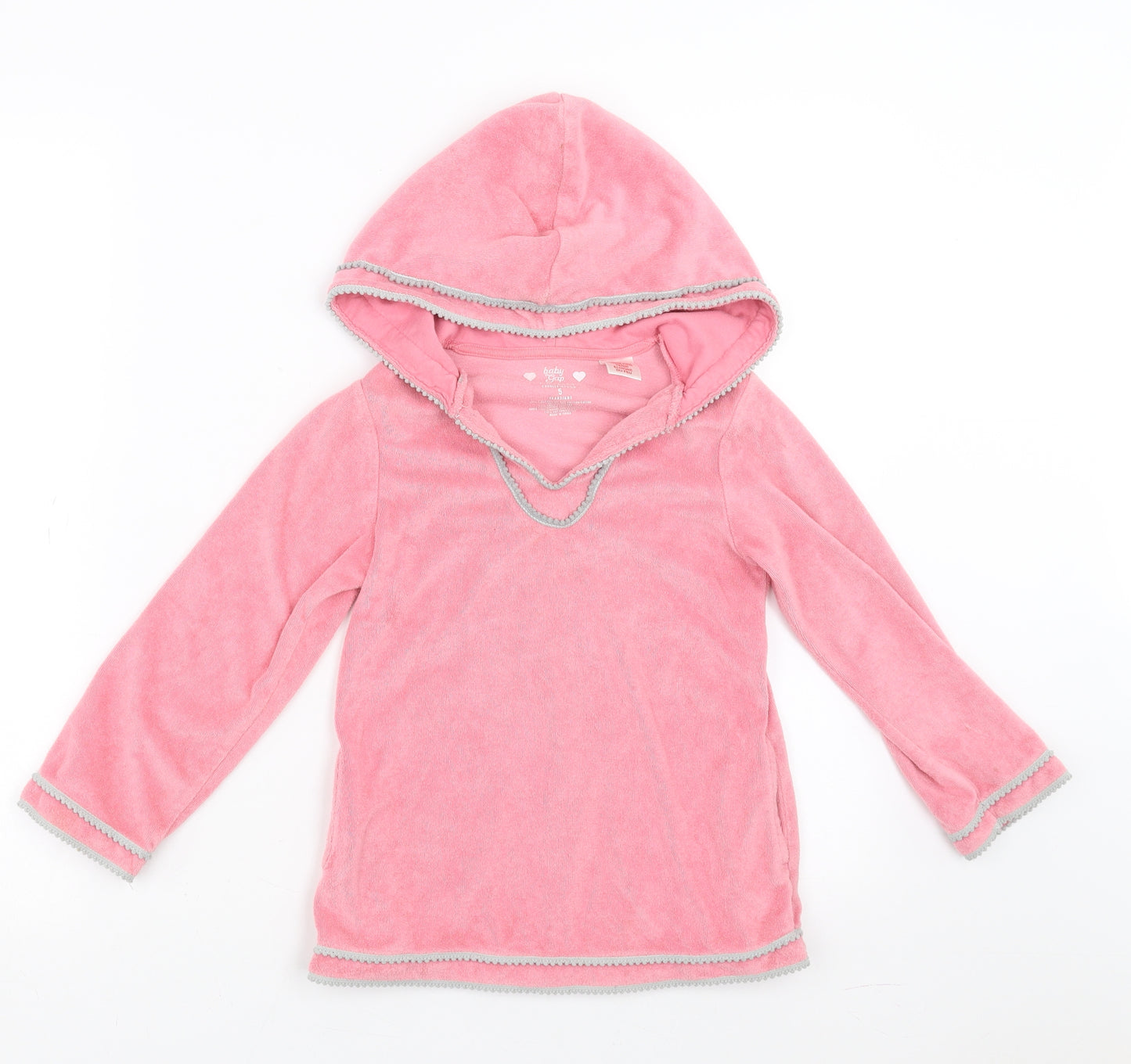 Gap Girls Pink   Pullover Hoodie Size 5 Years