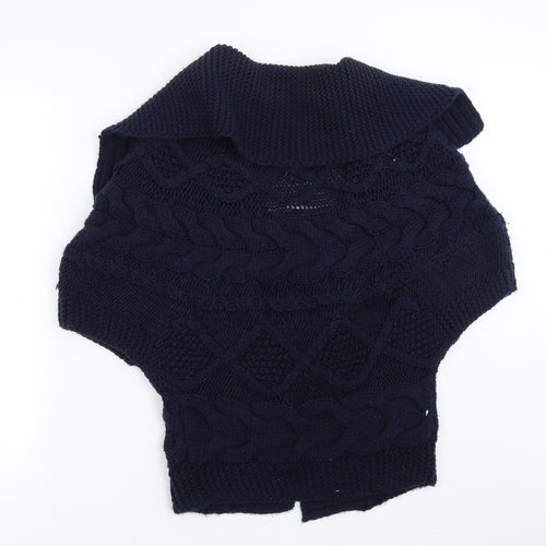 MNG collection Womens Blue  Knit Cardigan Jumper Size M