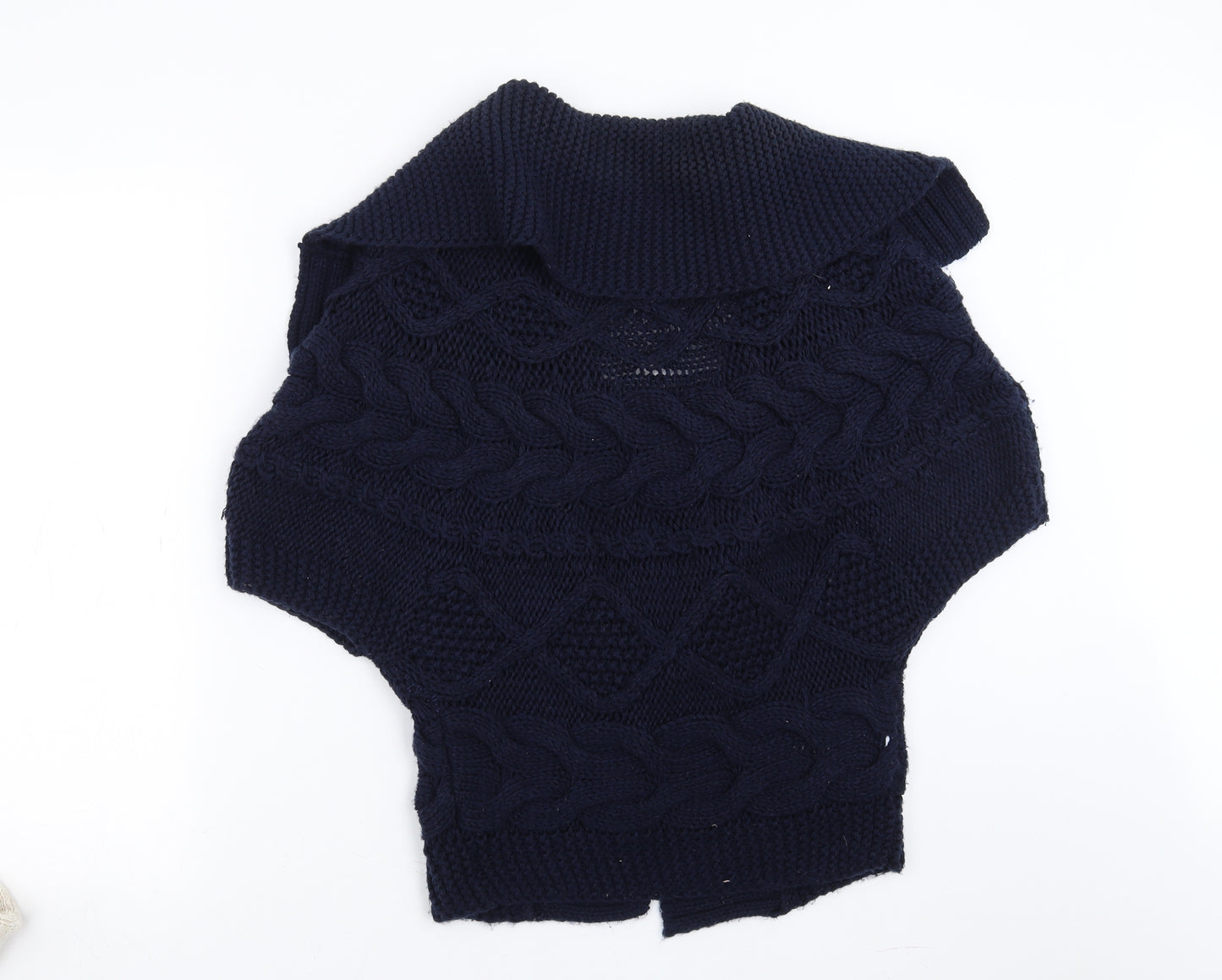 MNG collection Womens Blue  Knit Cardigan Jumper Size M