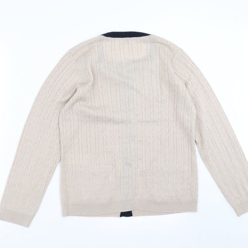 Eastex Womens Beige   Cardigan Jumper Size 10