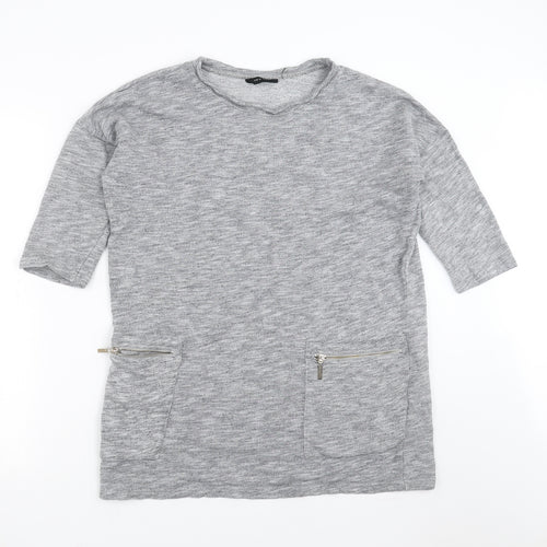 NEXT Womens Grey   Pullover Sweatshirt Size 12