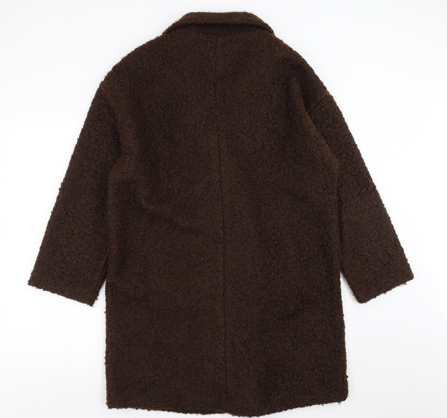 F&F Womens Brown   Overcoat Coat Size 12