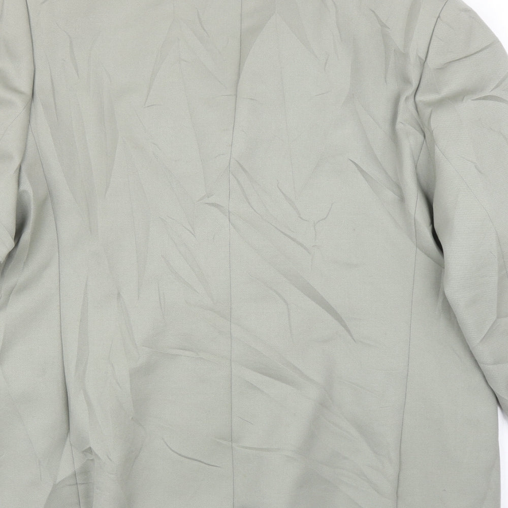 M&S Mens Green   Jacket Suit Jacket Size 40