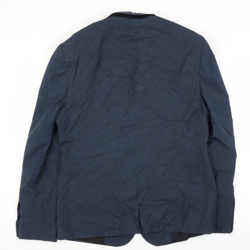 ASOS Womens Blue   Jacket Suit Jacket Size 40
