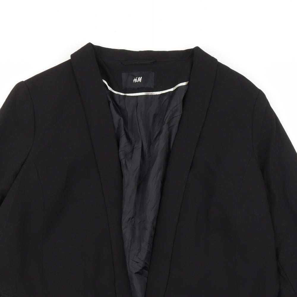 H&M Womens Black   Cardigan Jumper Size M
