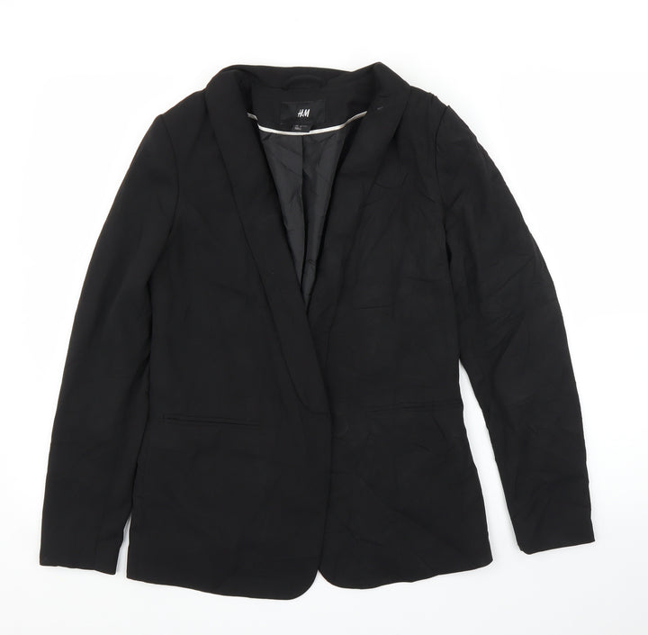 H&M Womens Black   Cardigan Jumper Size 8  - Jacket
