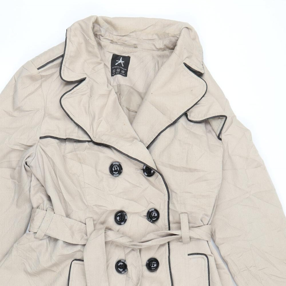 Primark Womens Beige   Trench Coat Coat Size 14