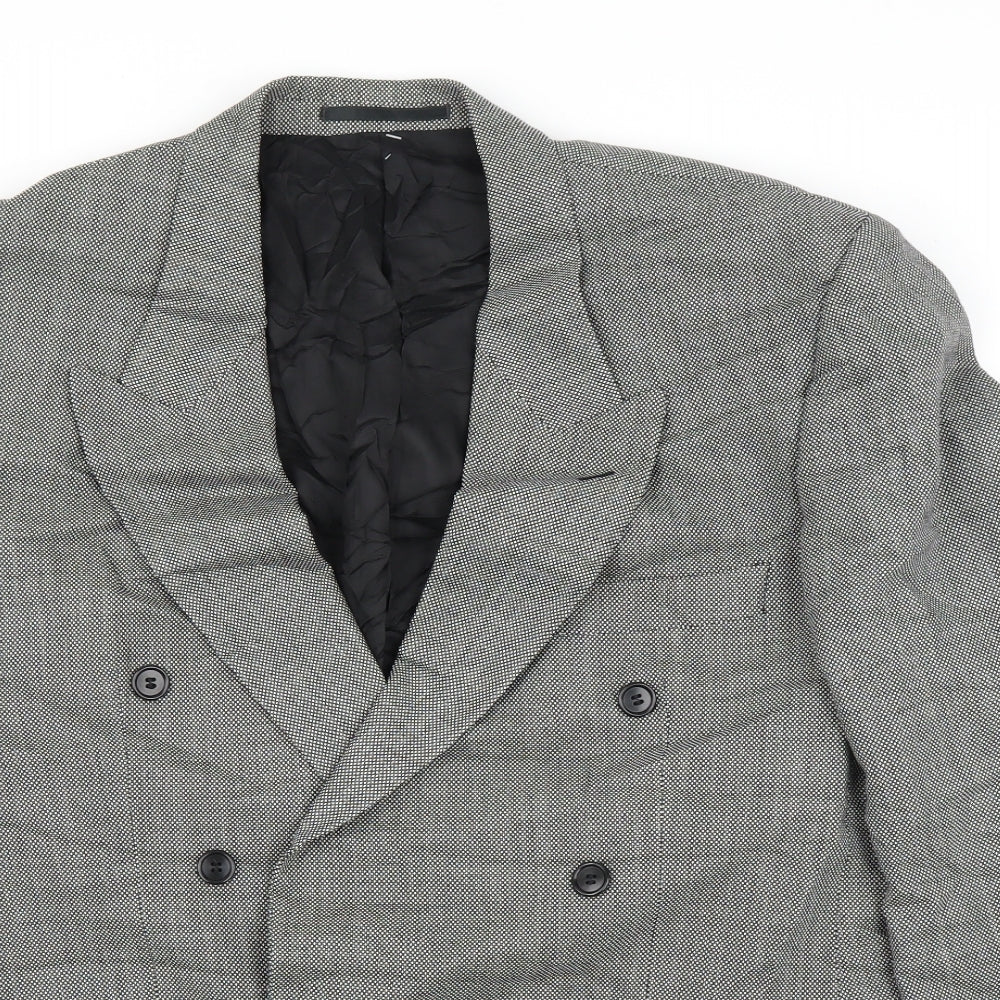 Charlie O'Brian Mens Grey   Jacket Suit Jacket Size 42