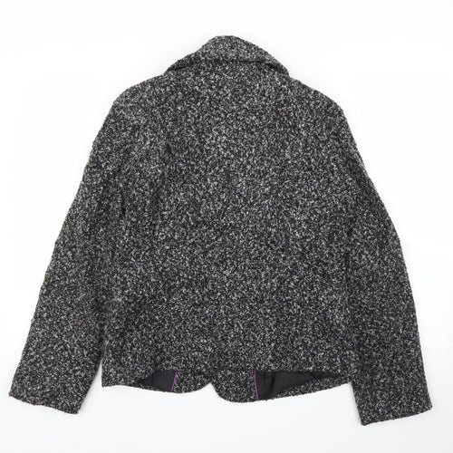 M&S Womens Grey   Jacket Coatigan Size 14