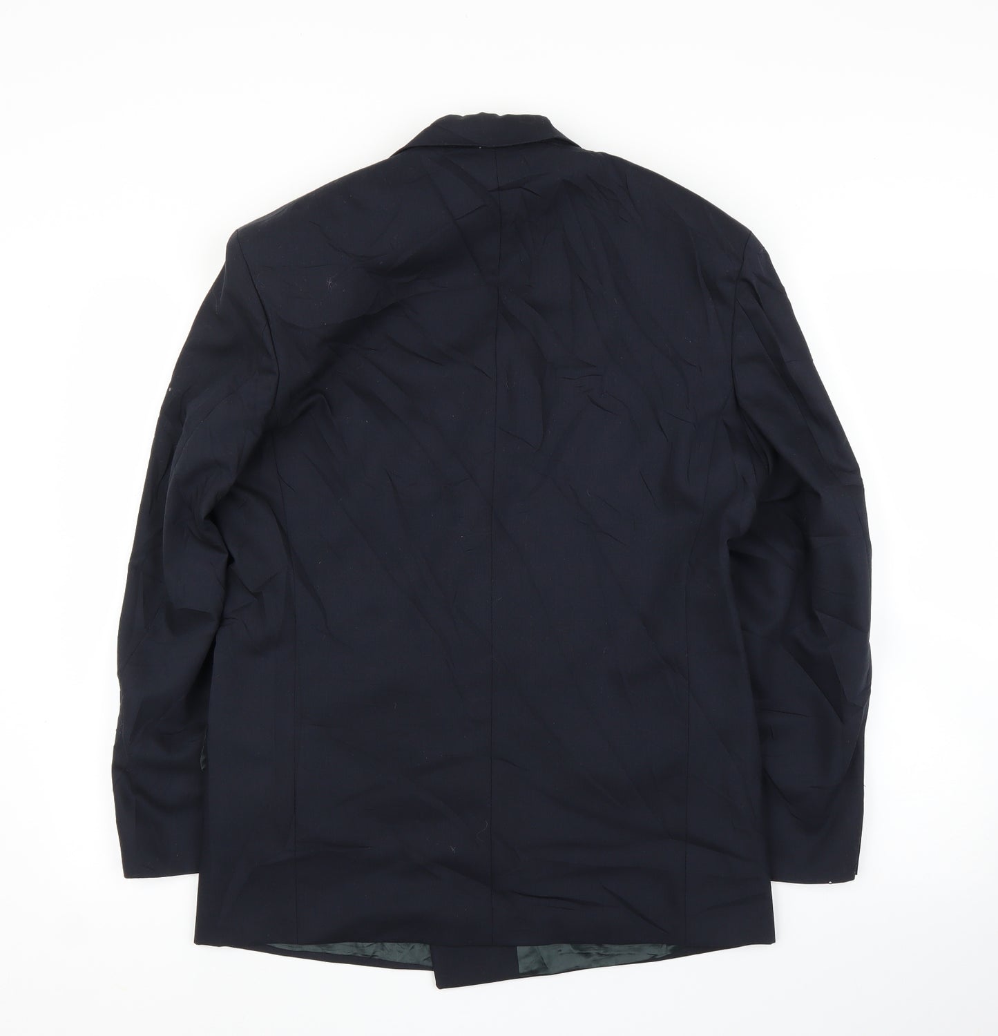 M&S Mens Blue   Jacket Suit Jacket Size 36