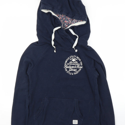New Look Womens Blue   Pullover Hoodie Size 10