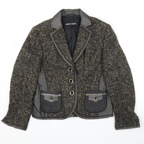 Gerry Weber Womens Brown   Cardigan Jumper Size 12  - Jacket