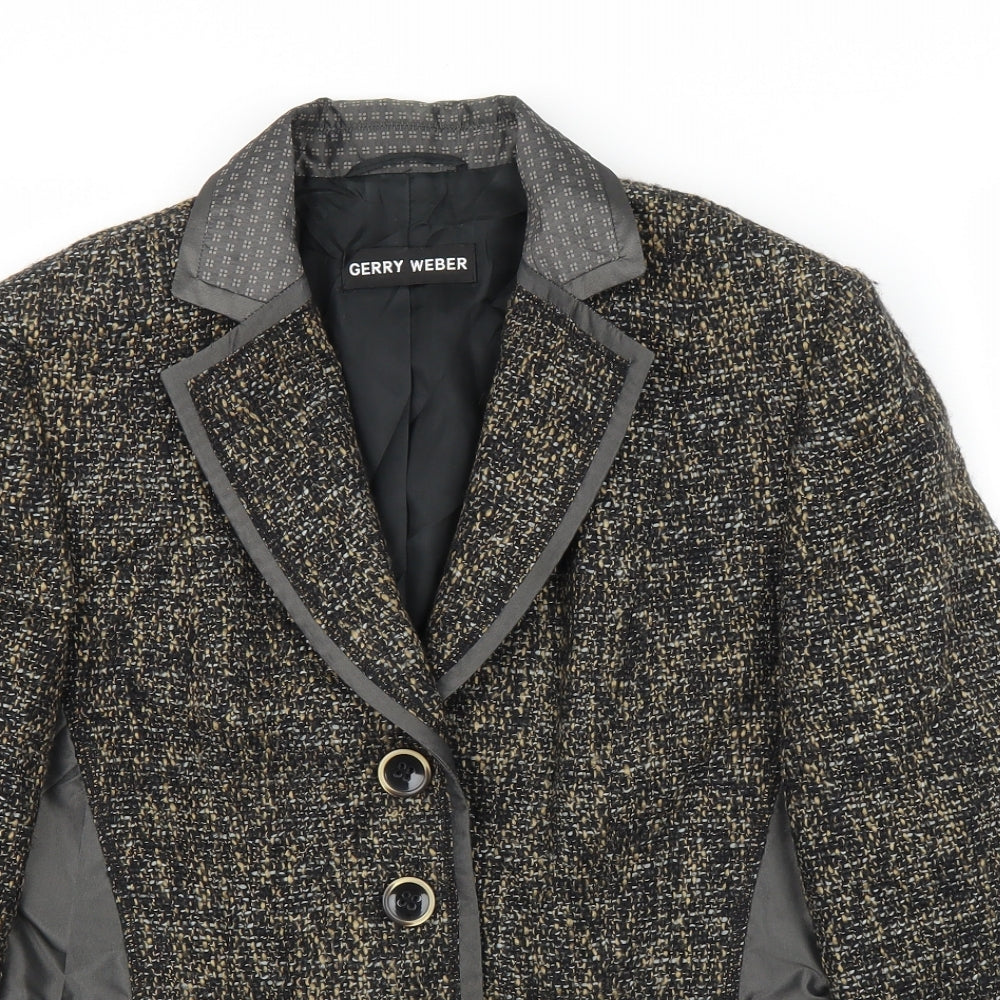 Gerry Weber Womens Brown   Cardigan Jumper Size 12  - Jacket