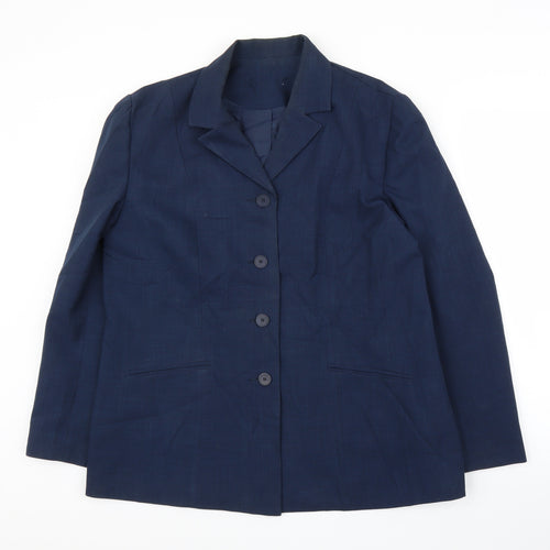 Bonmarché Womens Blue   Jacket Suit Jacket Size 16