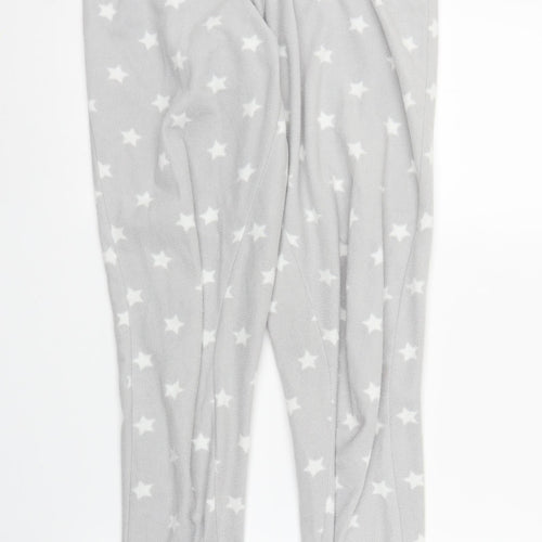 Debenhams Womens Grey Solid  Chemise Pyjama Pants Size 8  - Stars