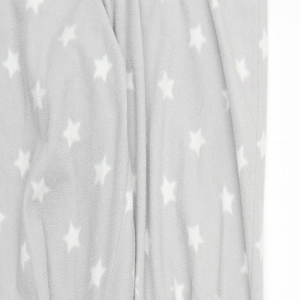 Debenhams Womens Grey Solid  Chemise Pyjama Pants Size 8  - Stars