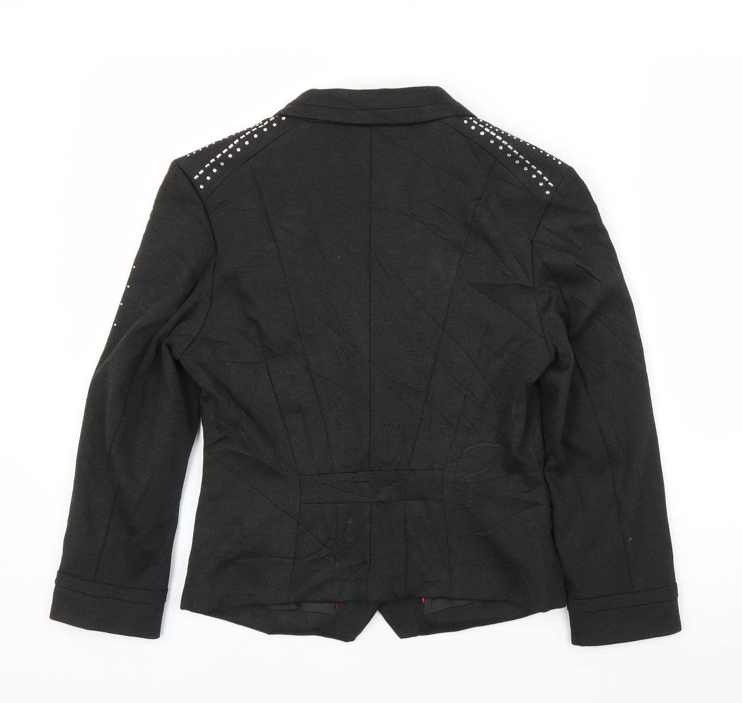 H&M Womens Black   Cardigan Jumper Size 10