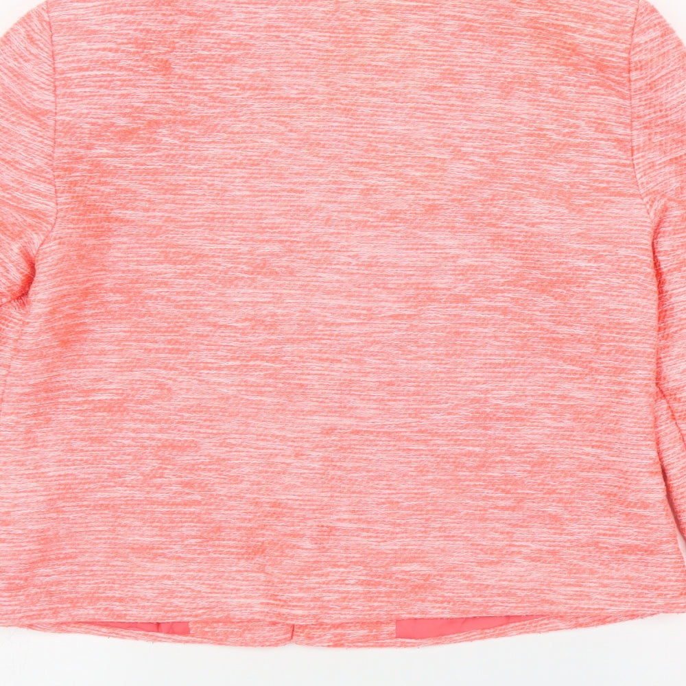 TU Womens Orange   Cardigan Jumper Size 10