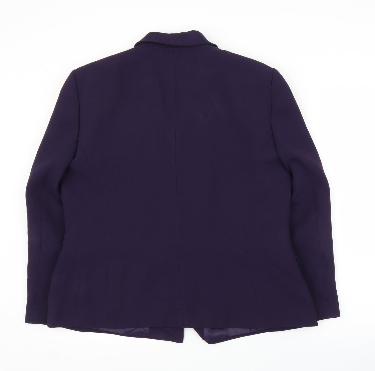 Debenhams Womens Purple   Jacket Blazer Size 18