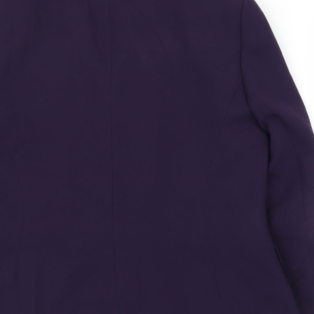 Debenhams Womens Purple   Jacket Blazer Size 18