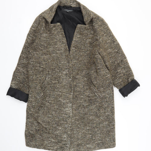 Limited Collection Womens Brown   Overcoat Coat Size 6