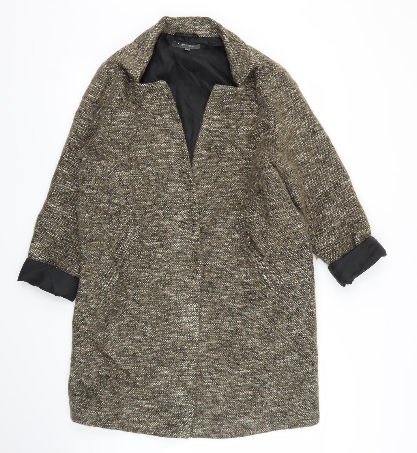 Limited Collection Womens Brown   Overcoat Coat Size 6