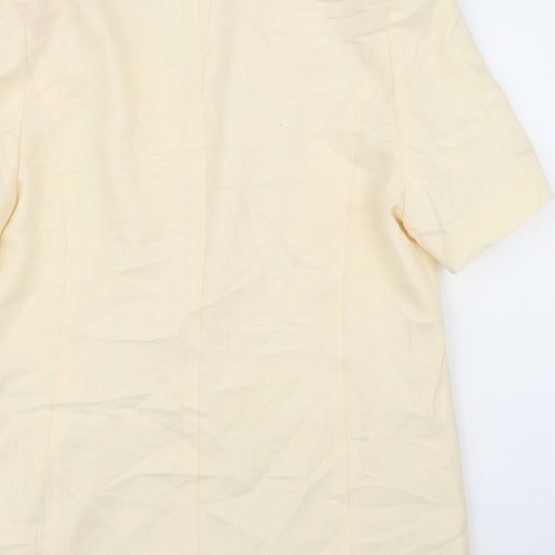 Classics Womens Ivory   Basic Blouse Size 16