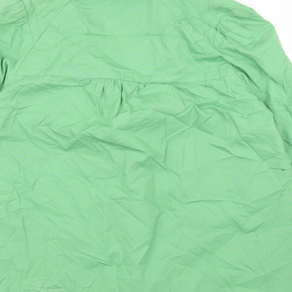 F&F Womens Green   Pea Coat Jacket Size 12
