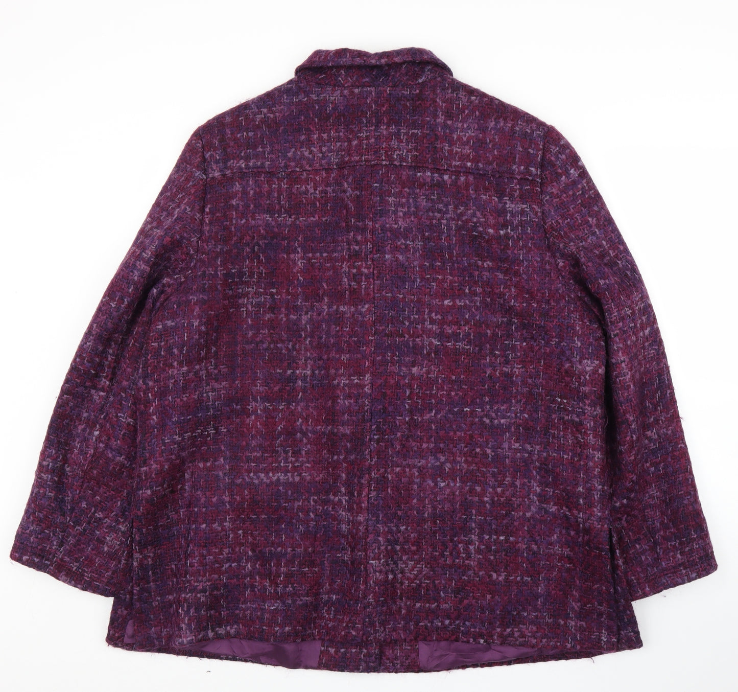 Cotswold Collection Womens Purple   Overcoat Coat Size 12