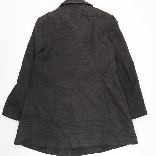 BHS Womens Brown   Pea Coat Coat Size 18