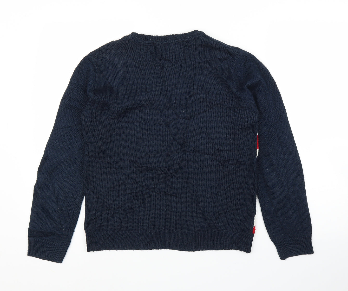 Primark Boys Blue   Pullover Jumper Size 12-13 Years