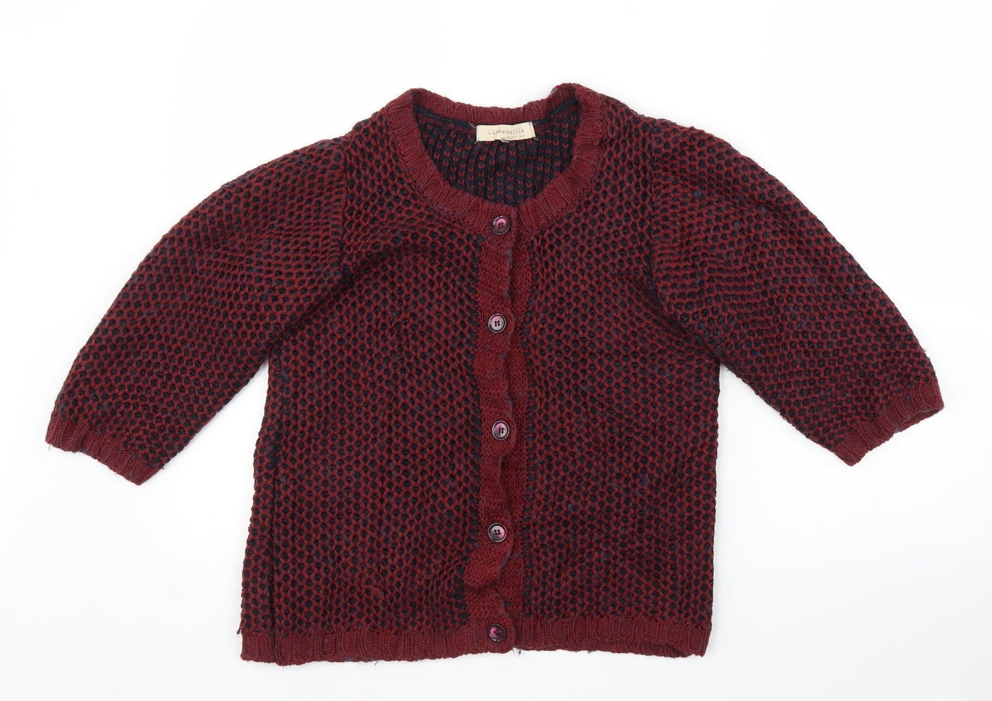 Lineamaglia Womens Purple   Cardigan Jumper Size 14