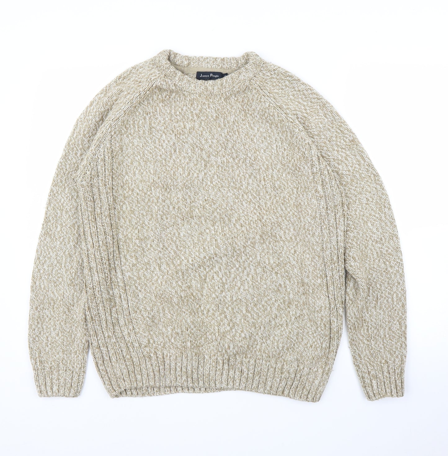 James Pringle Mens Beige   Pullover Jumper Size M