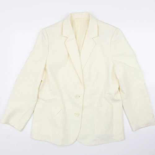 St Michael Womens Ivory   Cardigan Jumper Size 16  - Jacket