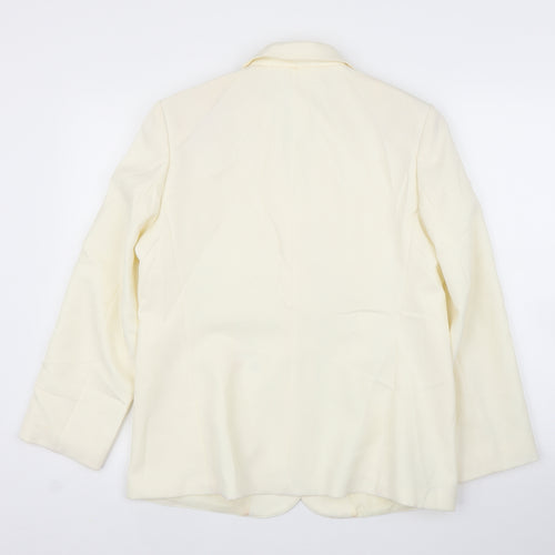 St Michael Womens Ivory   Cardigan Jumper Size 16  - Jacket