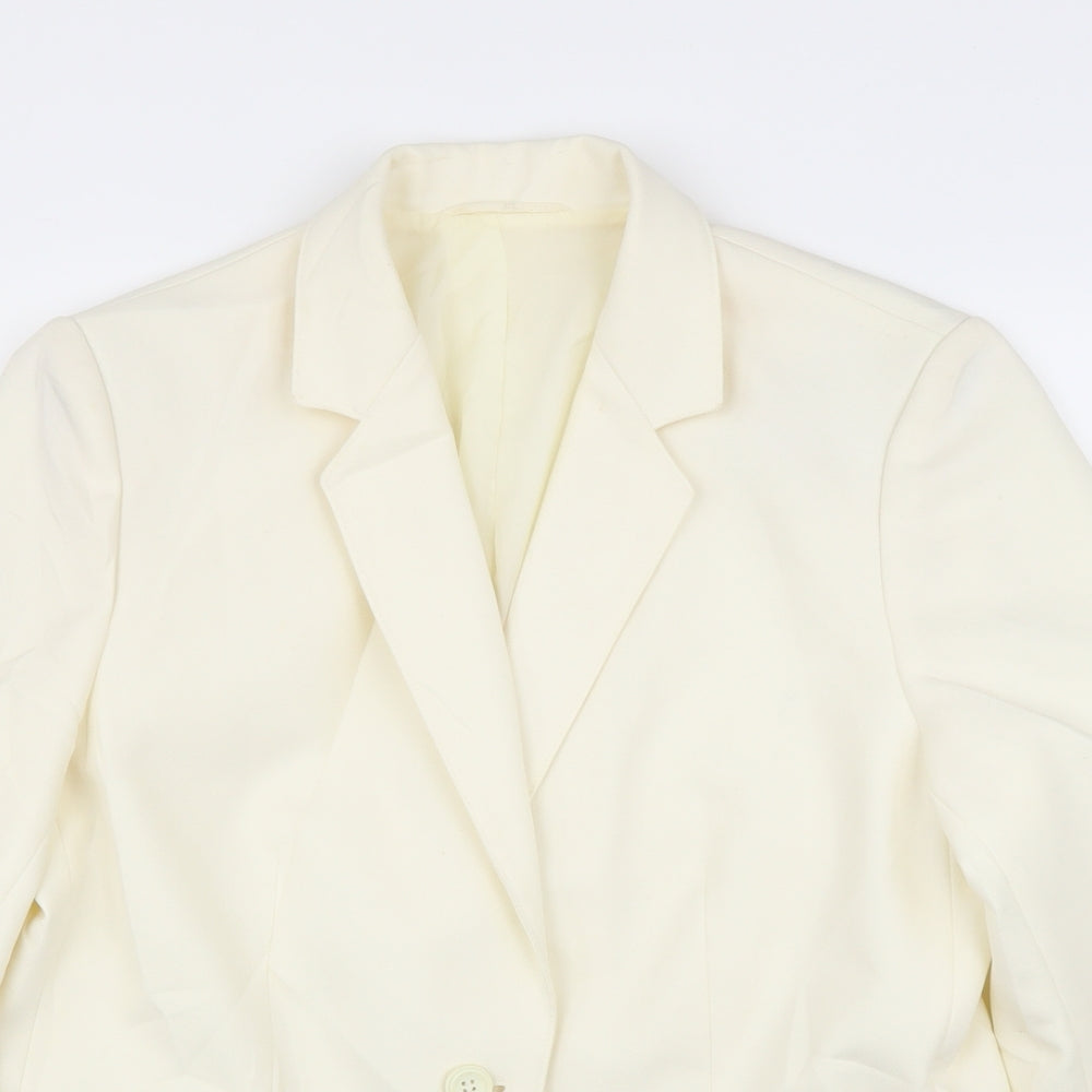 St Michael Womens Ivory   Cardigan Jumper Size 16  - Jacket